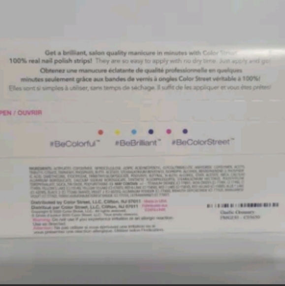 COLOR STREET Nail Strips New Limited ed. St. Patty, Garlic Greenery - Picture 2 of 2